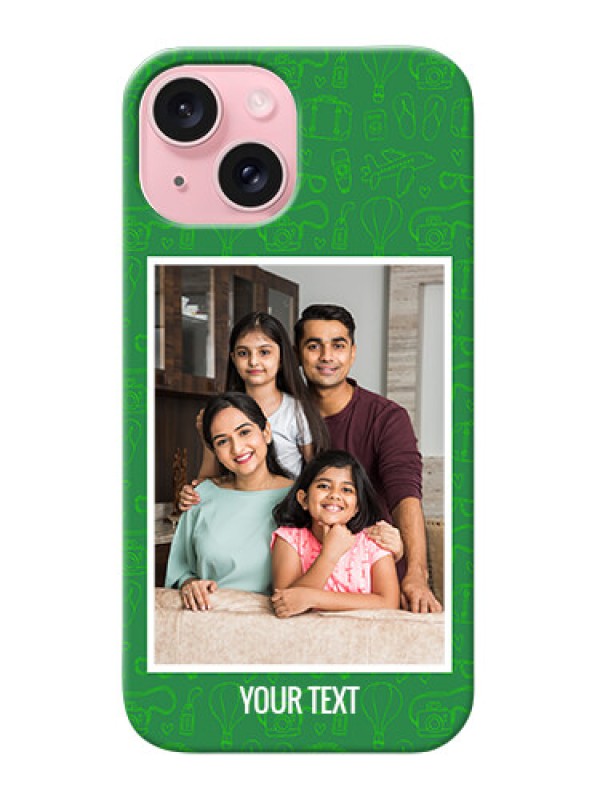 Custom iPhone 15 custom mobile covers: Picture Upload Design