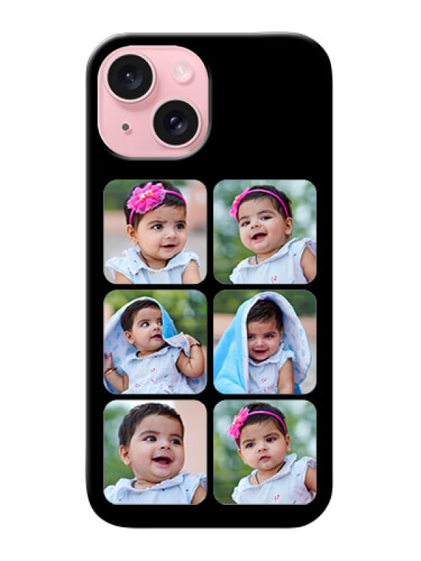 Custom iPhone 15 mobile phone cases: Multiple Pictures Design