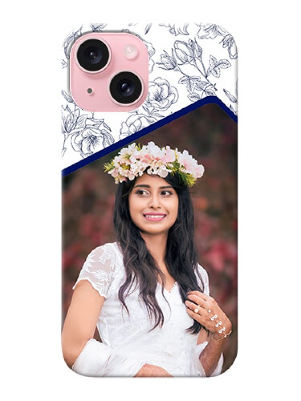 Custom iPhone 15 Phone Cases: Premium Floral Design