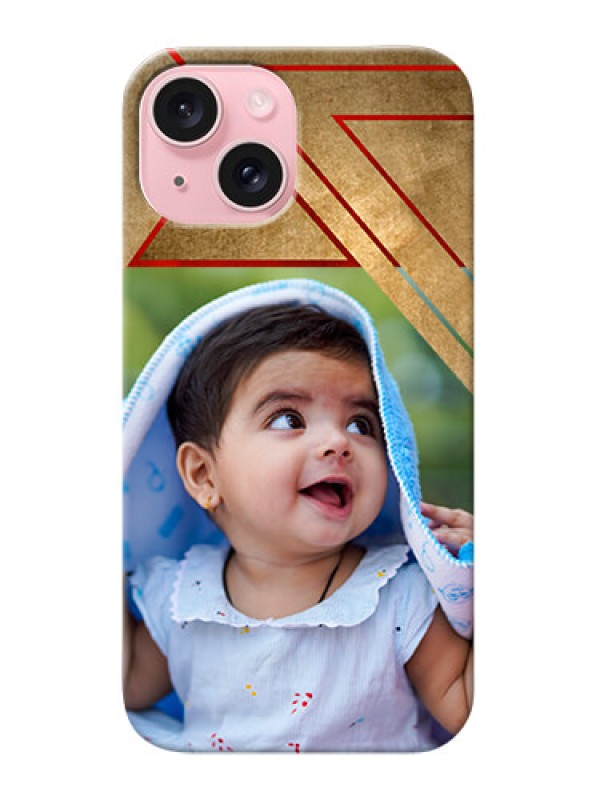 Custom iPhone 15 mobile phone cases: Gradient Abstract Texture Design