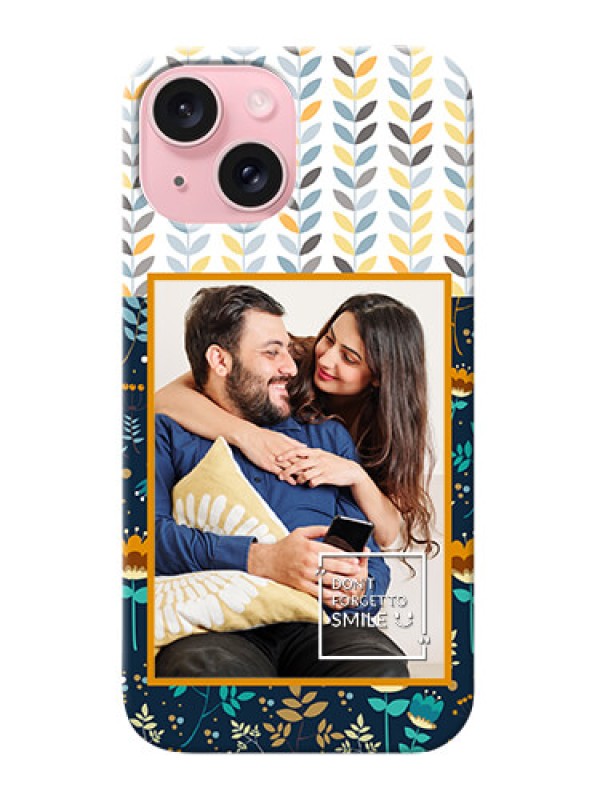 Custom iPhone 15 personalised phone covers: Pattern Design