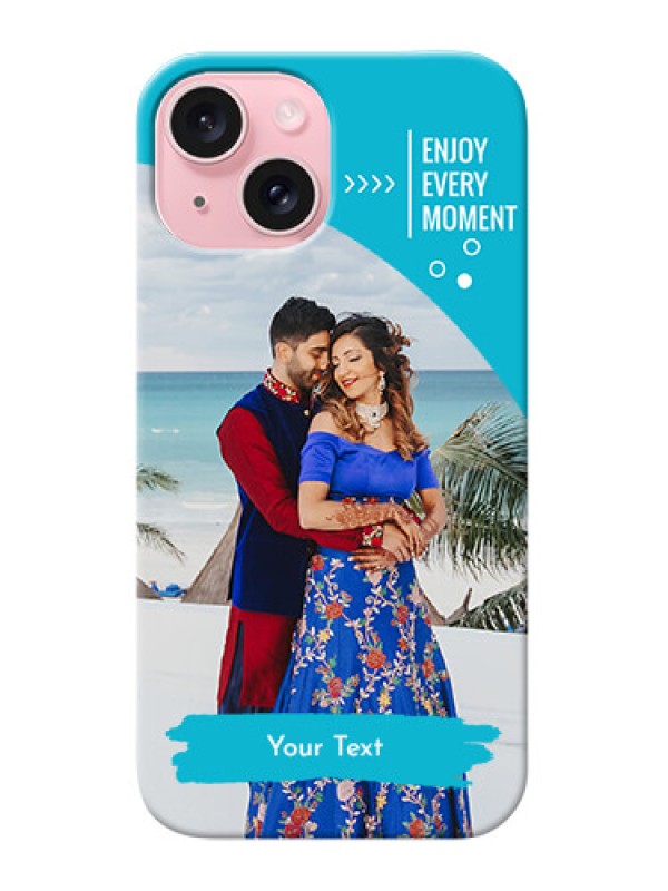 Custom iPhone 15 Personalized Phone Covers: Happy Moment Design