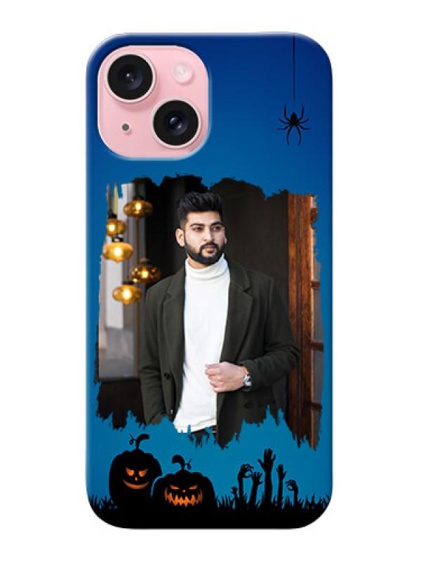 Custom iPhone 15 mobile cases online with pro Halloween design