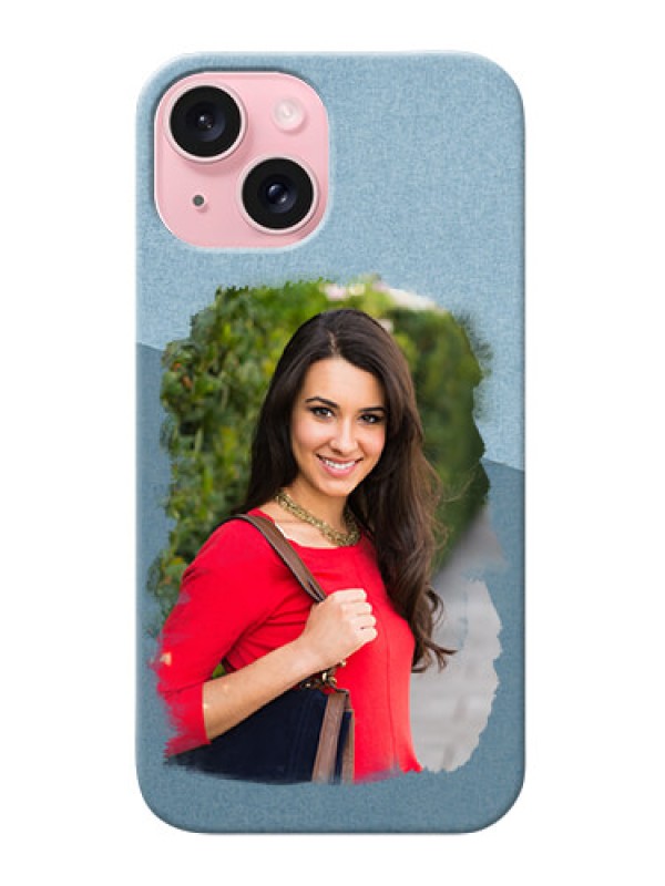 Custom iPhone 15 custom mobile phone covers: Grunge Line Art Design