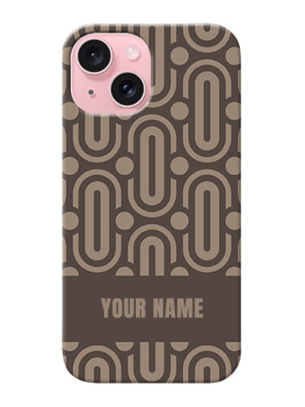 Custom iPhone 15 Custom Phone Case with Captivating Zero Pattern Design