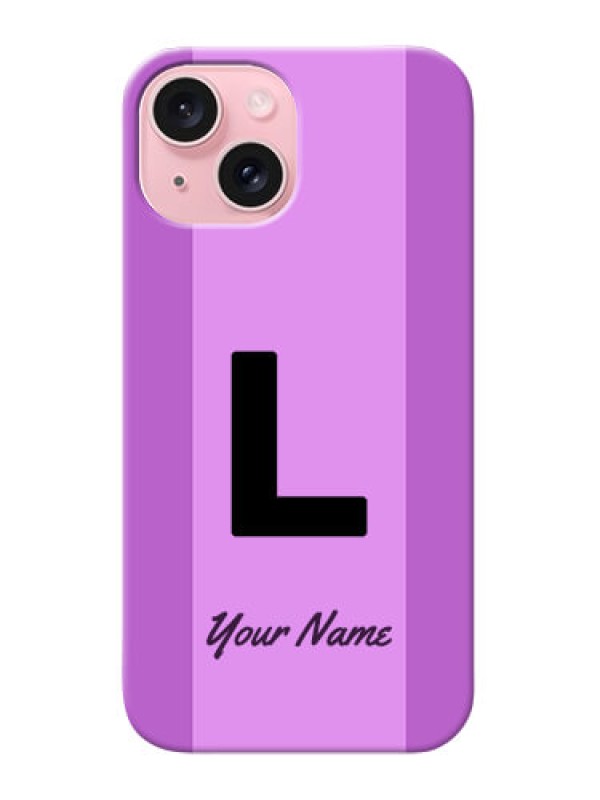 Custom iPhone 15 Custom Phone Case with Tricolor custom text Design
