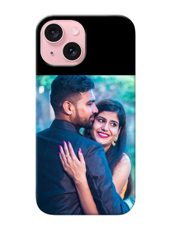 Custom iPhone 15 Custom Hard Phone Case - Upload Full Picture With Custom Color Design