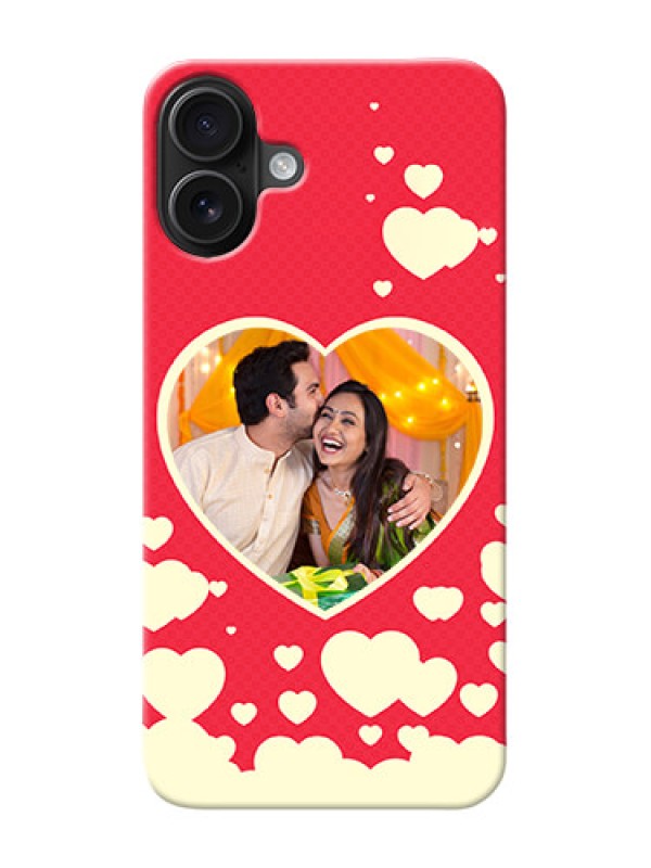 Custom iPhone 16 Plus Phone Cases: Love Symbols Phone Cover Design