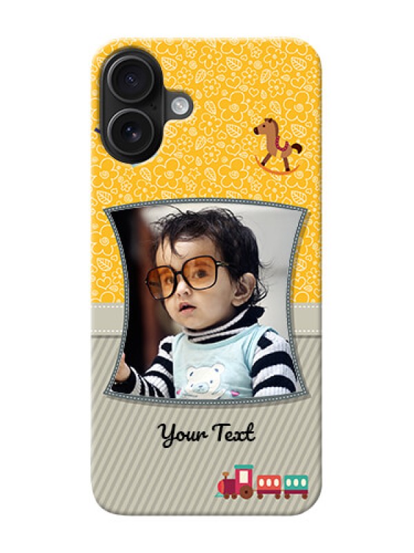 Custom iPhone 16 Plus Mobile Cases Online: Baby Picture Upload Design