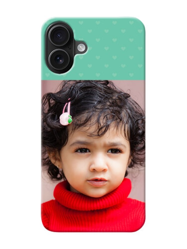 Custom iPhone 16 Plus mobile cases online: Lovers Picture Design