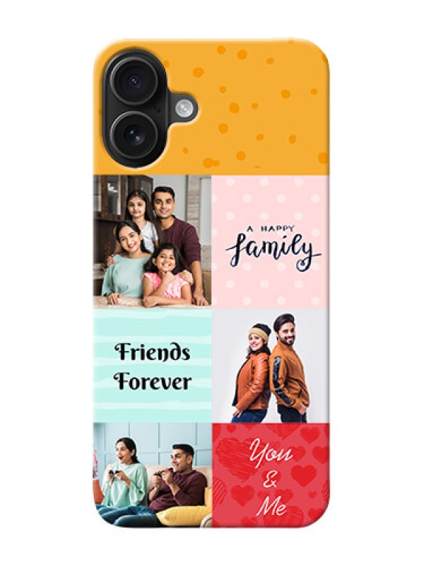 Custom iPhone 16 Plus Customized Phone Cases: Images with Quotes Design