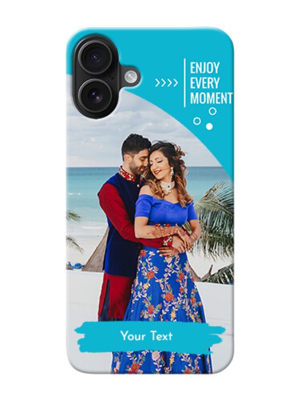 Custom iPhone 16 Plus Personalized Phone Covers: Happy Moment Design