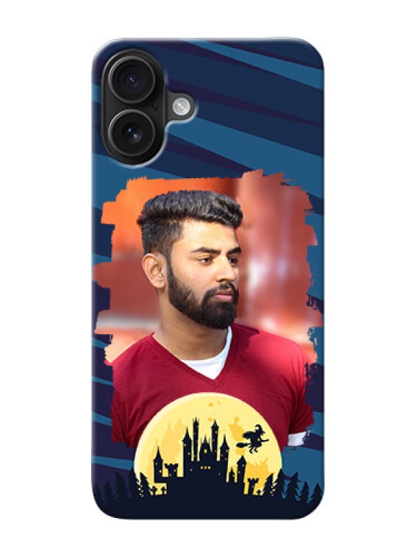 Custom iPhone 16 Plus Back Covers: Halloween Witch Design