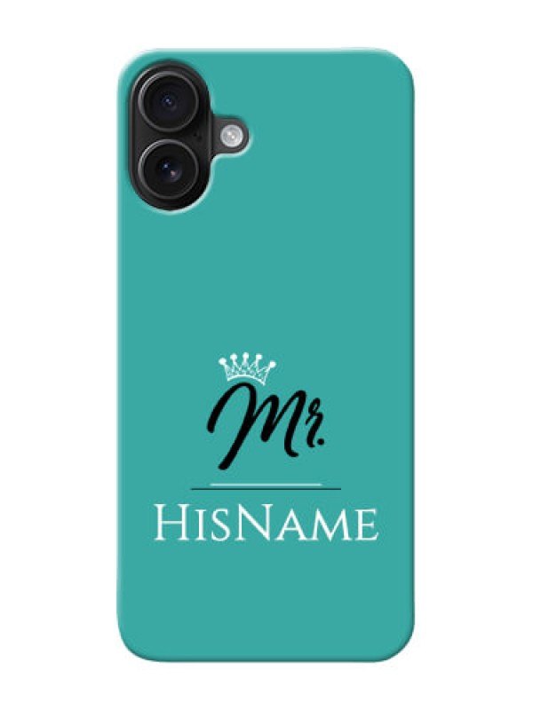 Custom iPhone 16 Plus Custom Phone Case Mr with Name