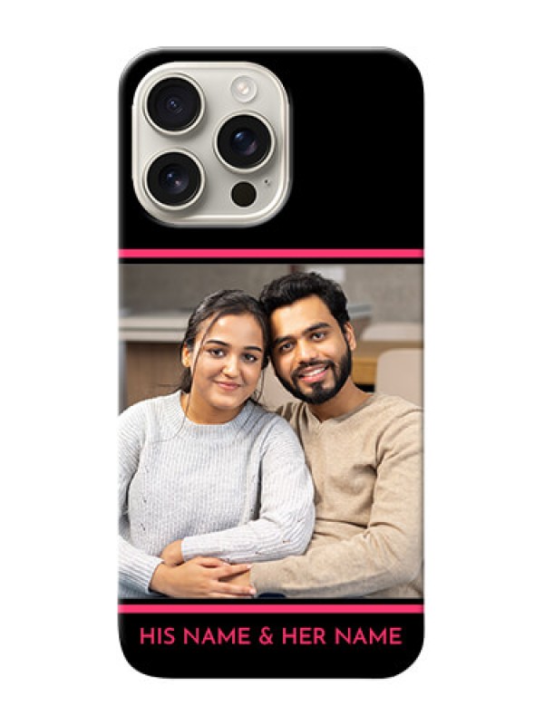 Custom iPhone 16 Pro Max Mobile Covers With Add Text Design