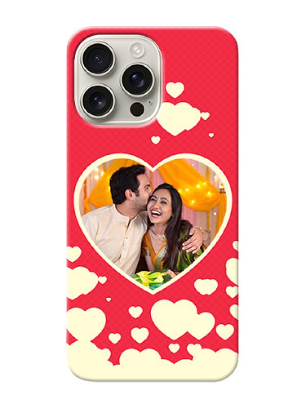 Custom iPhone 16 Pro Max Phone Cases: Love Symbols Phone Cover Design