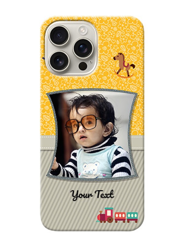 Custom iPhone 16 Pro Max Mobile Cases Online: Baby Picture Upload Design