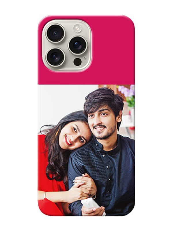 Custom iPhone 16 Pro Max custom phone cases: Anniversary Cover Design