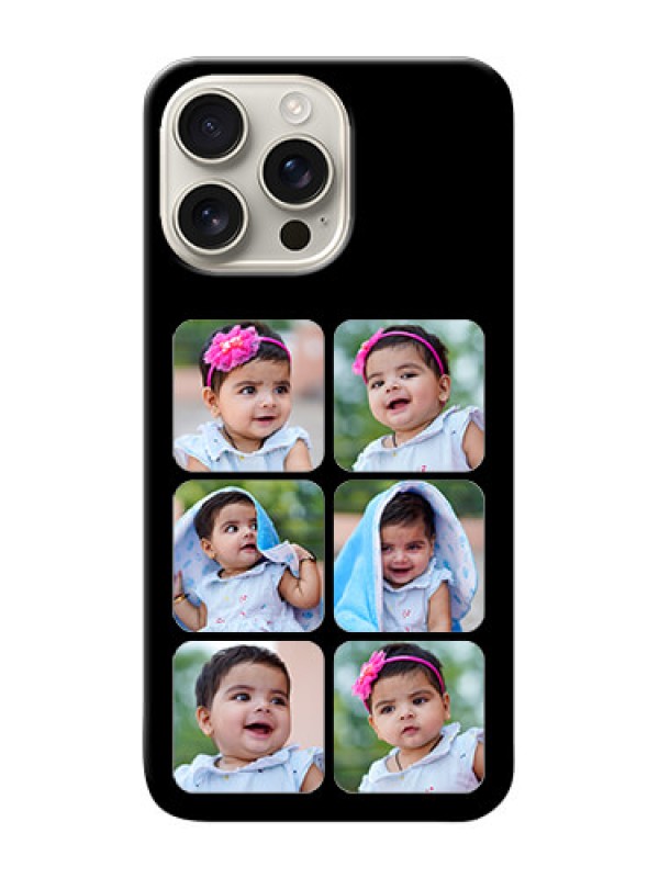 Custom iPhone 16 Pro Max mobile phone cases: Multiple Pictures Design