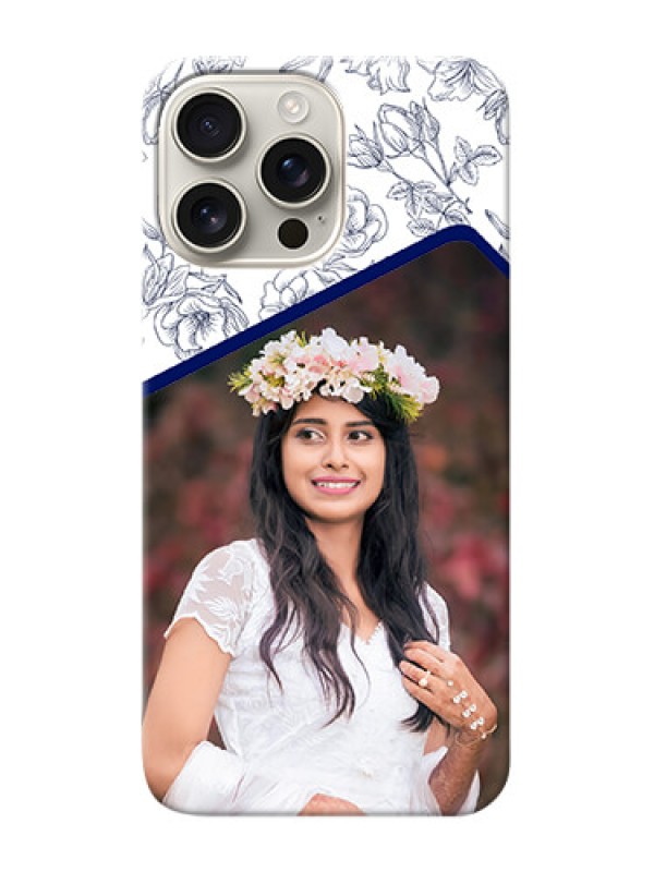 Custom iPhone 16 Pro Max Phone Cases: Premium Floral Design