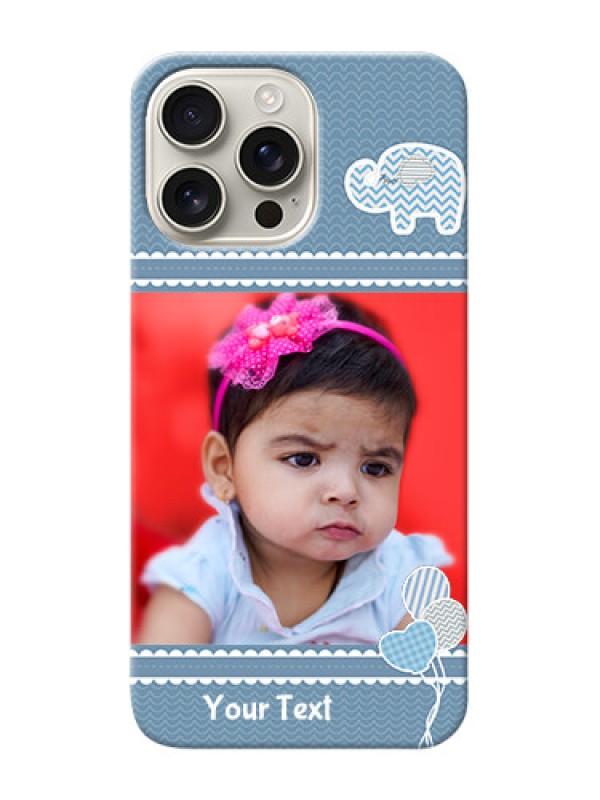 Custom iPhone 16 Pro Max Custom Phone Covers with Kids Pattern Design