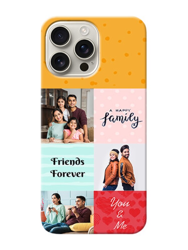 Custom iPhone 16 Pro Max Customized Phone Cases: Images with Quotes Design