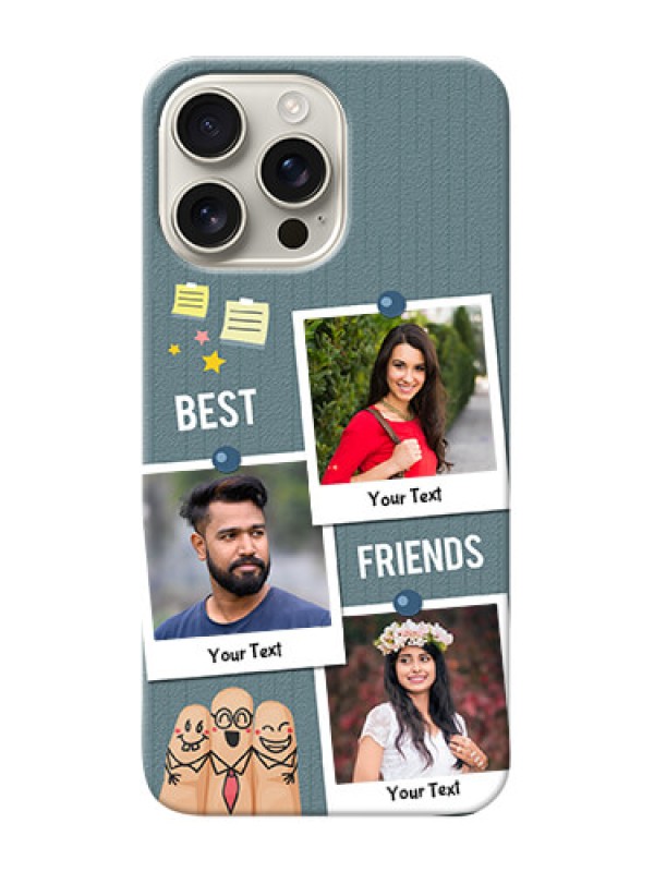 Custom iPhone 16 Pro Max Mobile Cases: Sticky Frames and Friendship Design