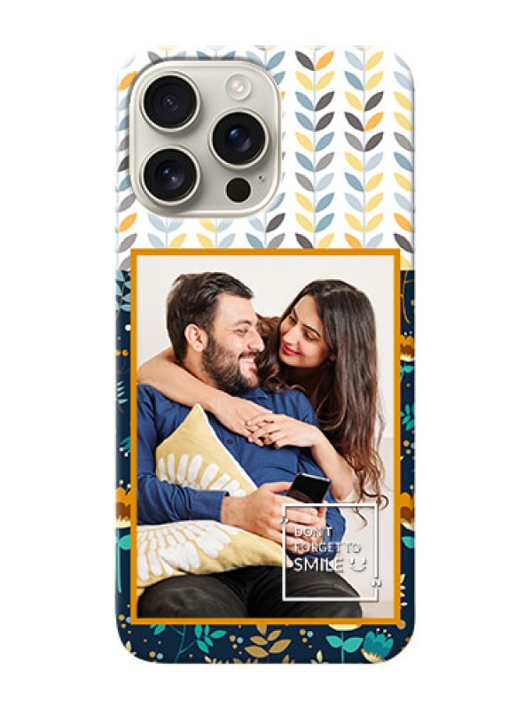 Custom iPhone 16 Pro Max personalised phone covers: Pattern Design