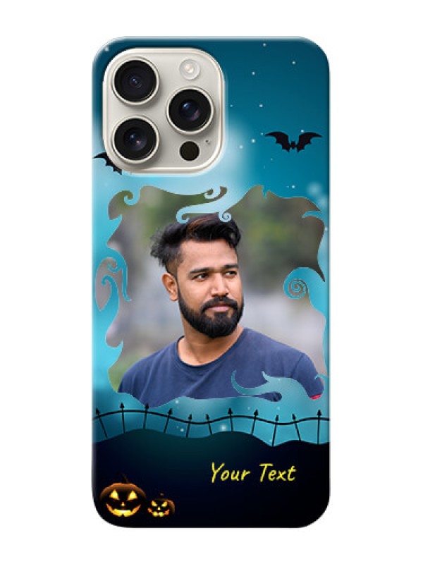 Custom iPhone 16 Pro Max Personalised Phone Cases: Halloween frame design
