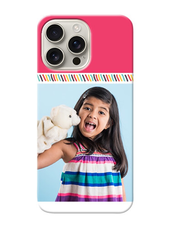 Custom iPhone 16 Pro Max Personalized Phone Cases: line art design