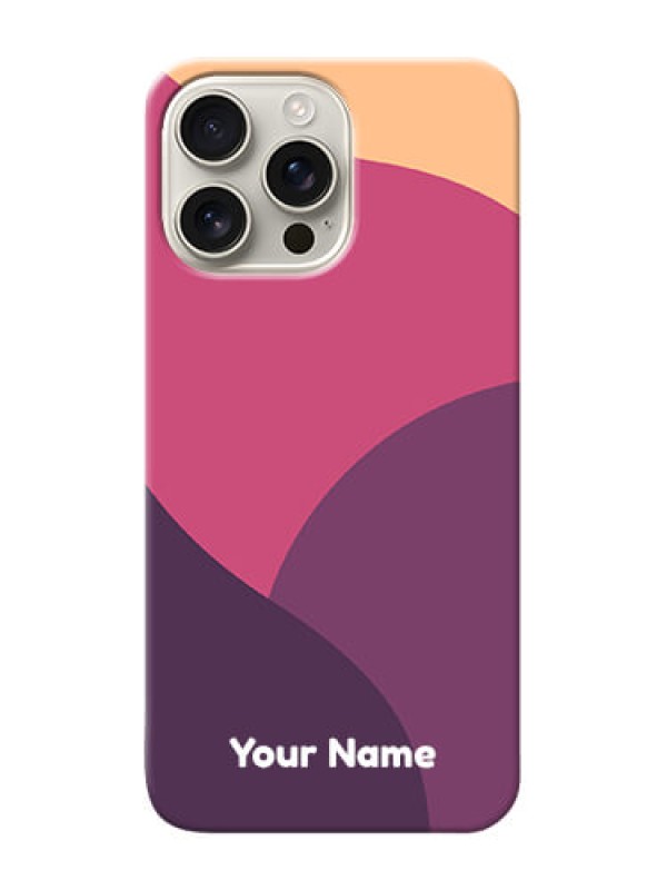 Custom iPhone 16 Pro Max Custom Phone Case with Mixed Multicolour abstract art Design