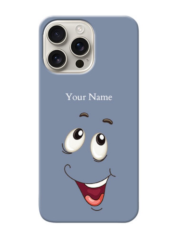 Custom iPhone 16 Pro Max Photo Printing on Case with Laughing Cartoon Face Design