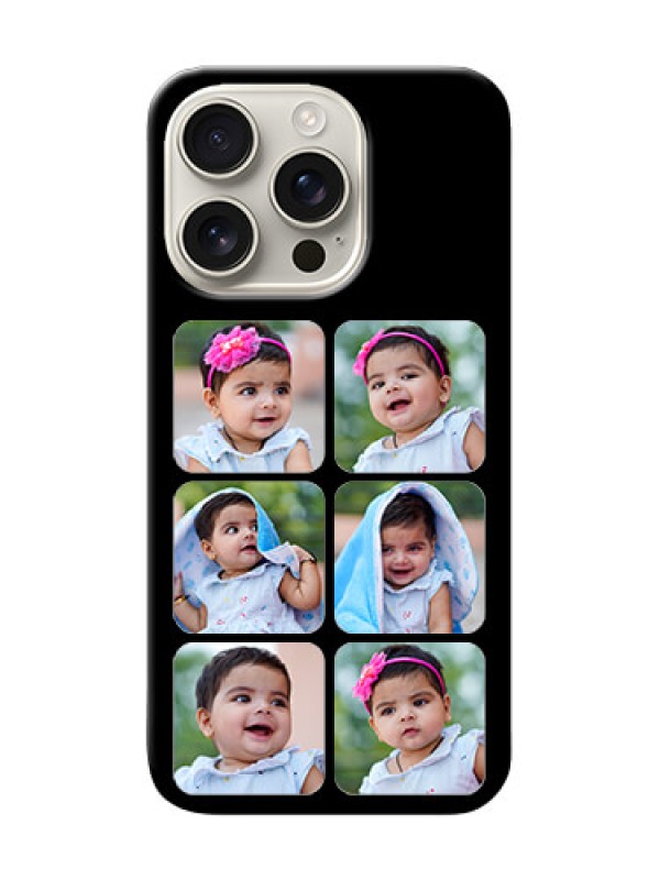 Custom iPhone 16 Pro mobile phone cases: Multiple Pictures Design