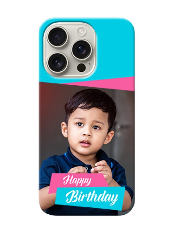 Custom iPhone 16 Pro Mobile Covers: Image Holder with 2 Color Design