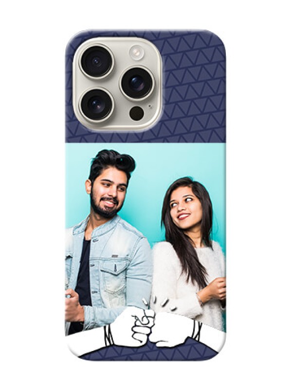 Custom iPhone 16 Pro Mobile Covers Online with Best Friends Design