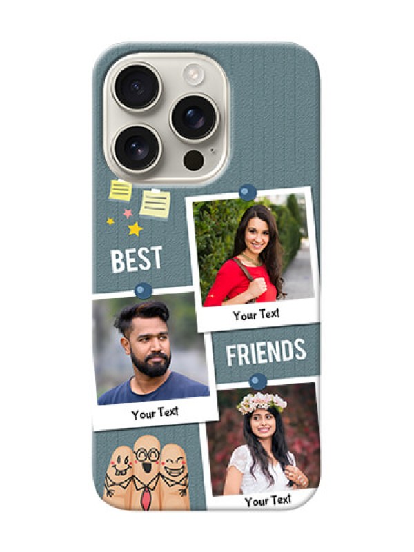 Custom iPhone 16 Pro Mobile Cases: Sticky Frames and Friendship Design