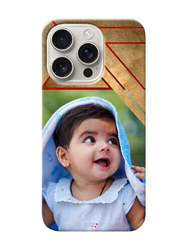 Custom iPhone 16 Pro mobile phone cases: Gradient Abstract Texture Design