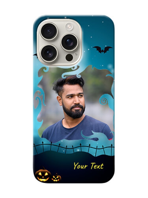Custom iPhone 16 Pro Personalised Phone Cases: Halloween frame design