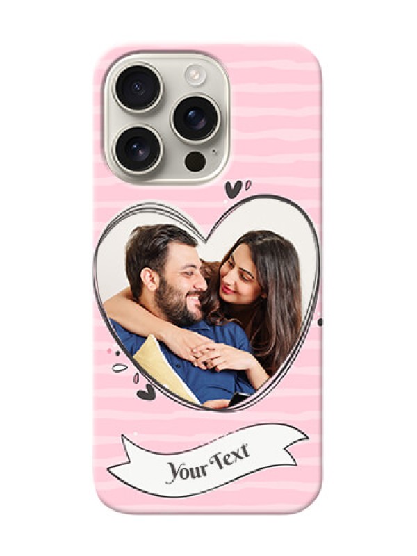 Custom iPhone 16 Pro custom mobile phone covers: Vintage Heart Design