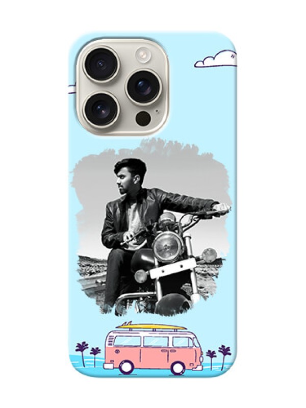 Custom iPhone 16 Pro Mobile Covers Online: Travel And Adventure Design