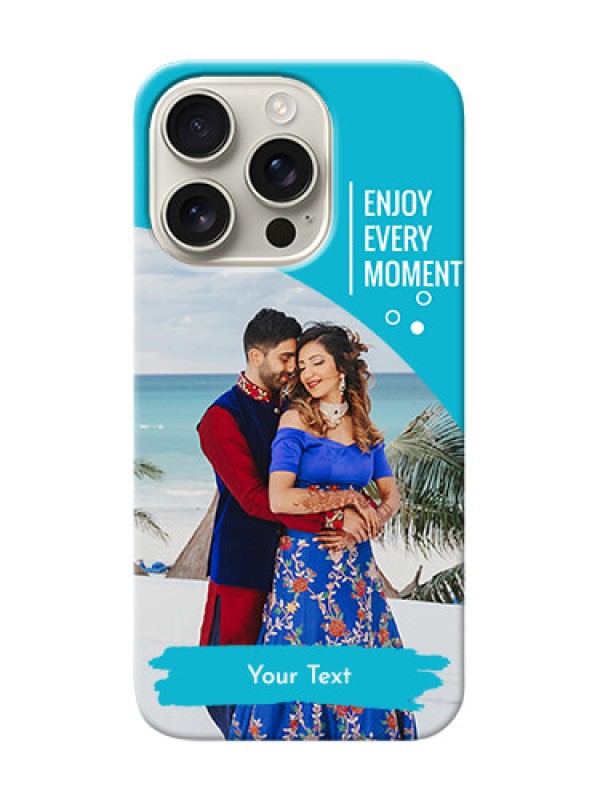 Custom iPhone 16 Pro Personalized Phone Covers: Happy Moment Design