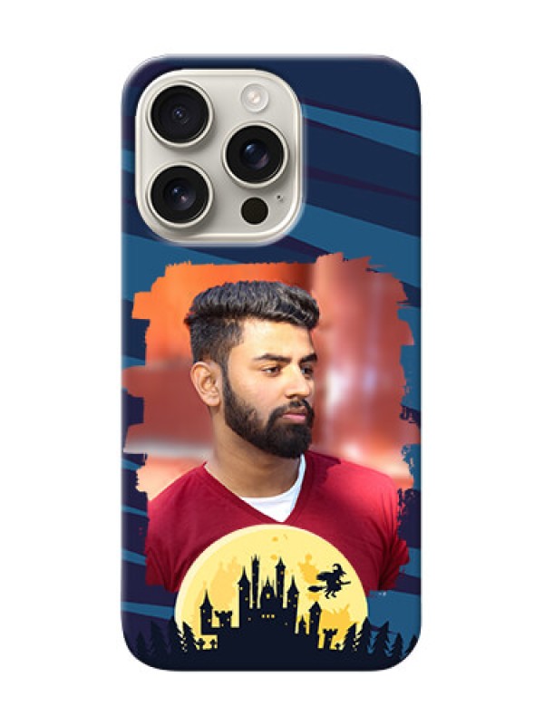 Custom iPhone 16 Pro Back Covers: Halloween Witch Design