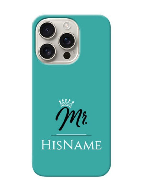 Custom iPhone 16 Pro Custom Phone Case Mr with Name