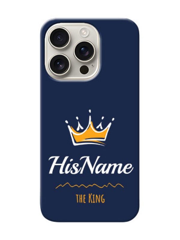 Custom iPhone 16 Pro King Phone Case with Name