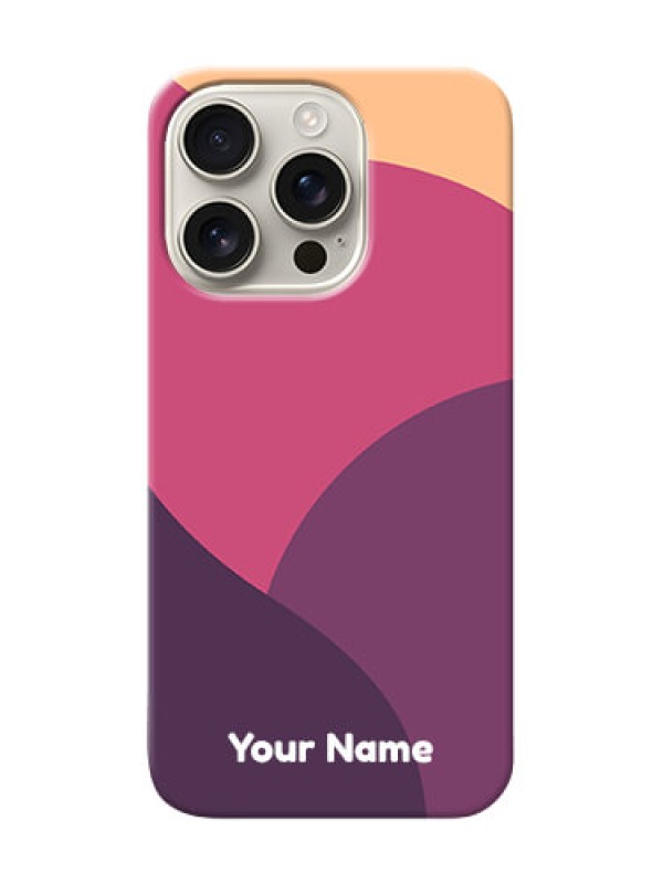 Custom iPhone 16 Pro Custom Phone Case with Mixed Multicolour abstract art Design