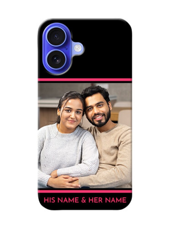 Custom iPhone 16 Mobile Covers With Add Text Design