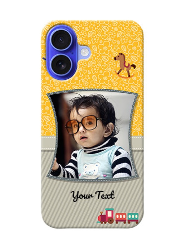 Custom iPhone 16 Mobile Cases Online: Baby Picture Upload Design