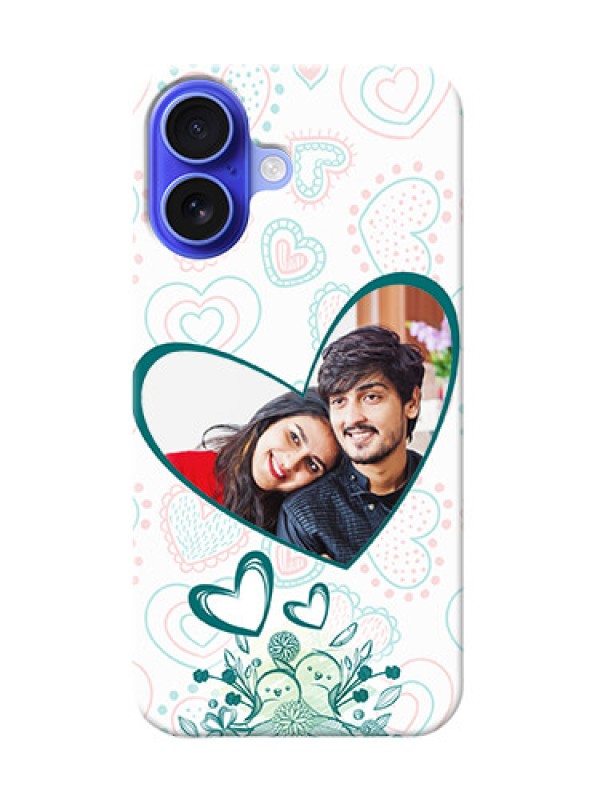 Custom iPhone 16 Personalized Mobile Cases: Premium Couple Design