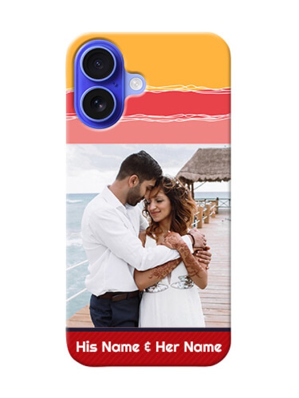 Custom iPhone 16 custom mobile phone covers: Colorful Case Design