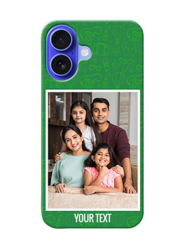 Custom iPhone 16 custom mobile covers: Picture Upload Design
